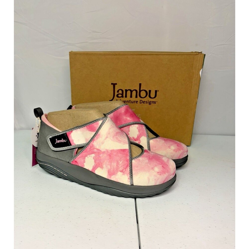 Jambu Millie Vegan Women's Shoe Pink & White Women’s Size 8.5 Wide New In Box